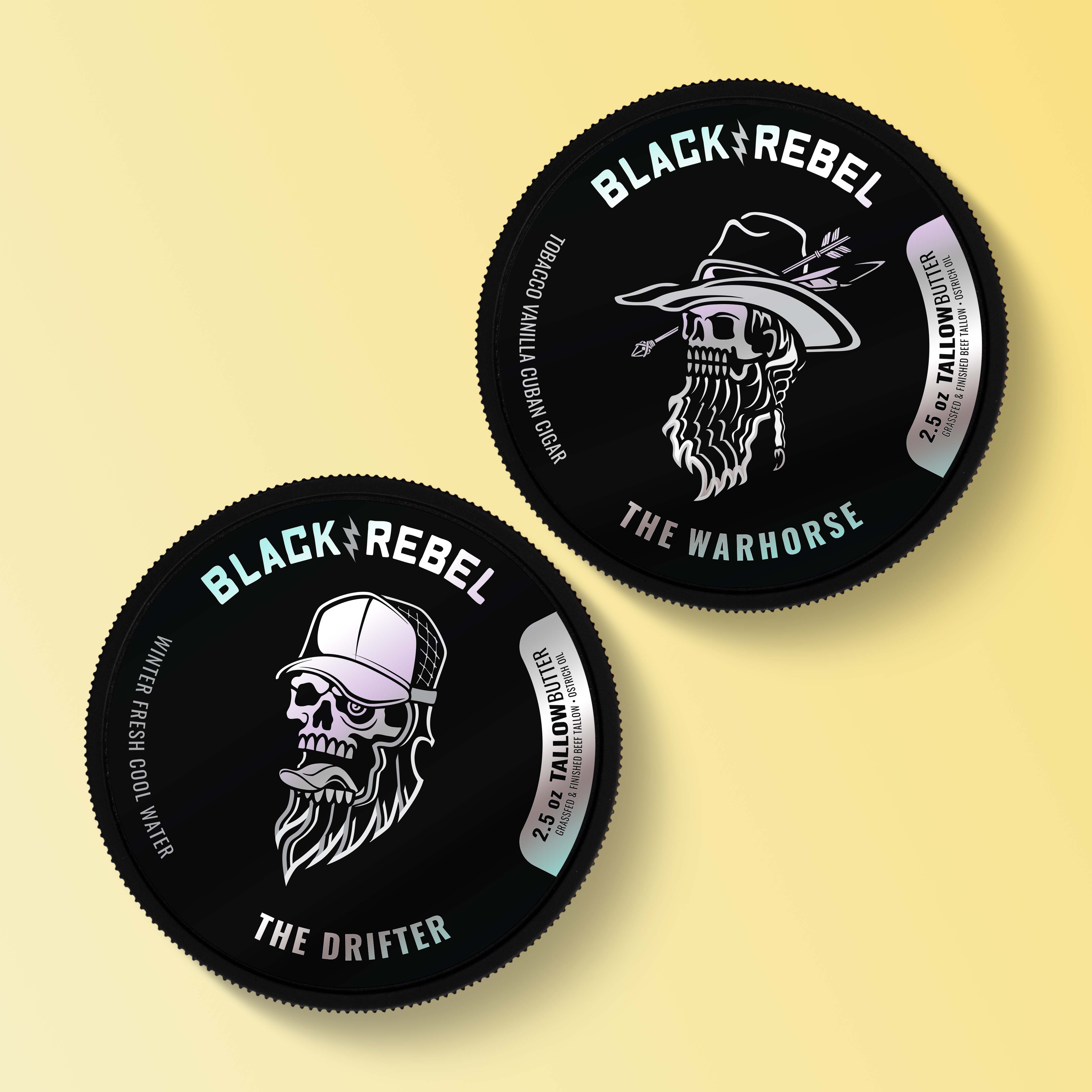 BISON TALLOW BUTTER 2 PACK – BLACK REBEL BEARD CO