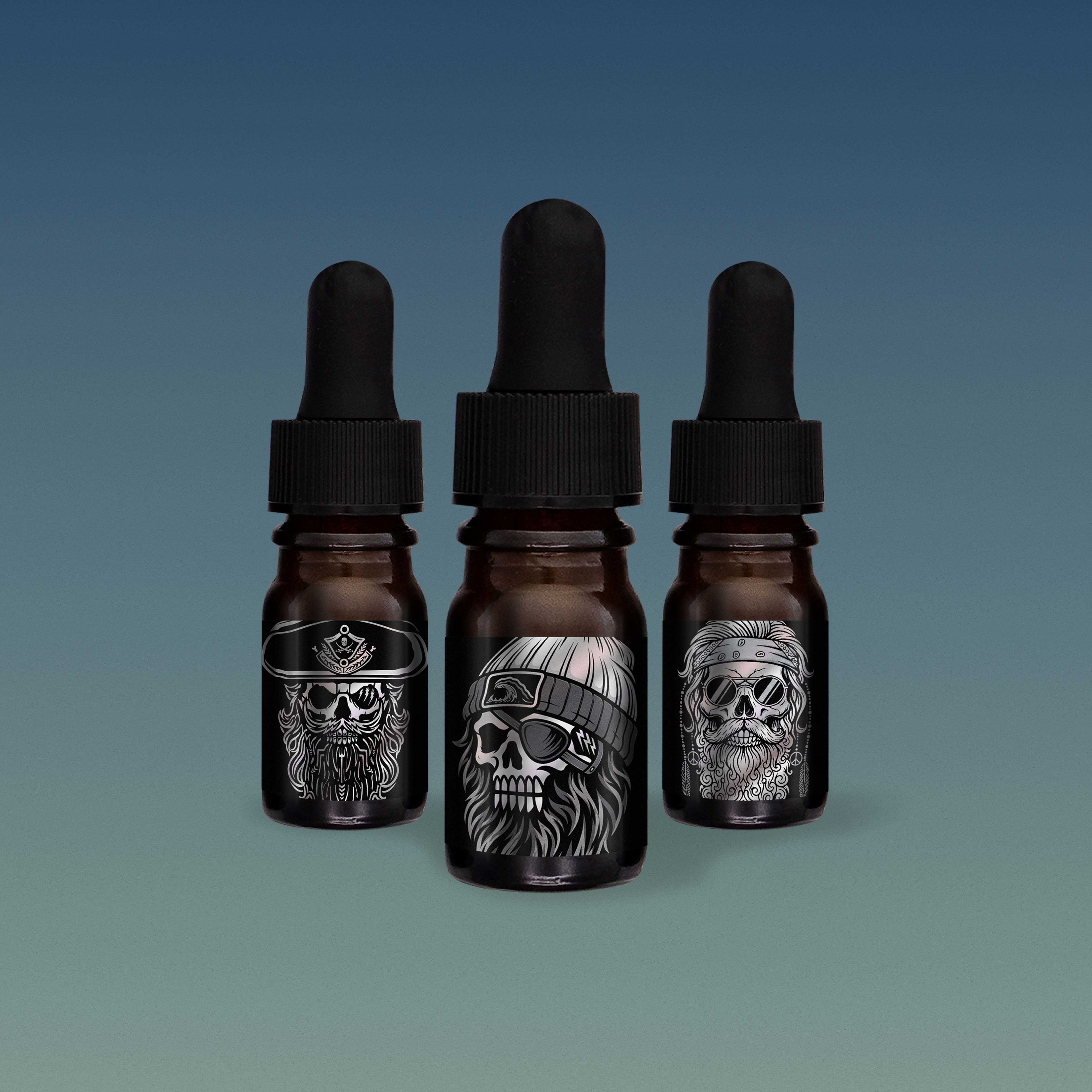 3 SAMPLES = $10 SHIPPED – BLACK REBEL BEARD CO
