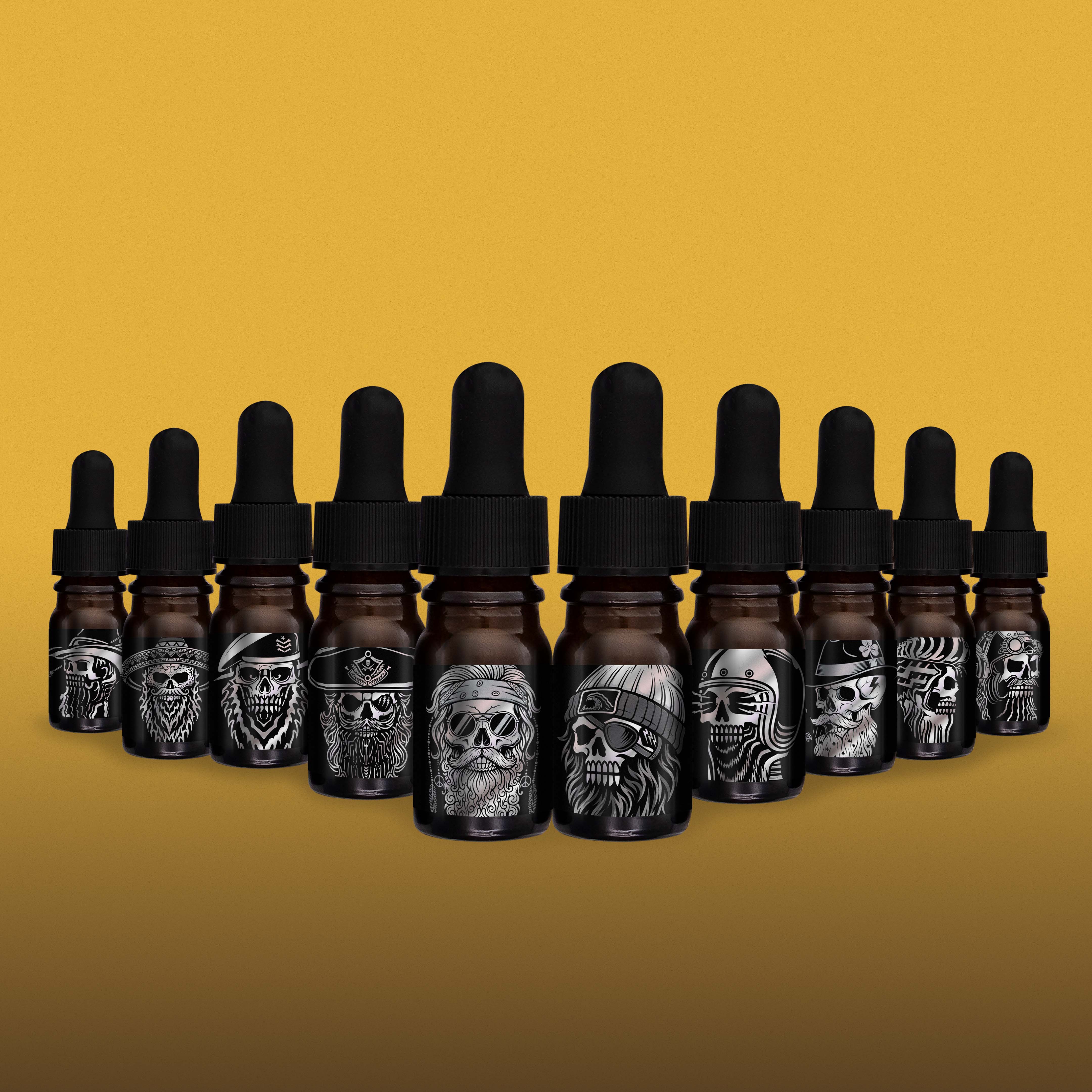 FULL SAMPLE PACK – BLACK REBEL BEARD CO